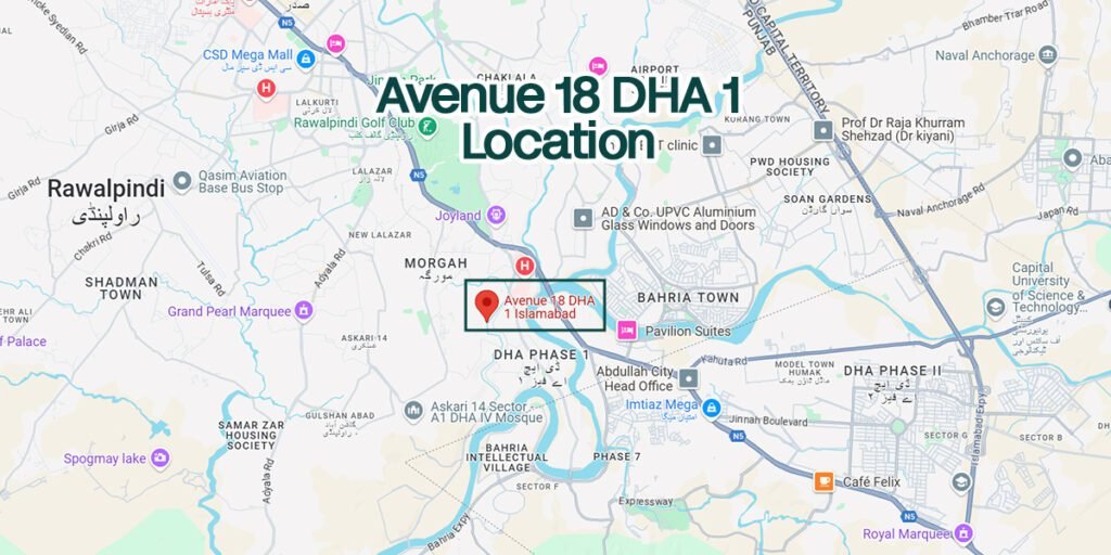 Avenue 18 DHA 1 Islamabad