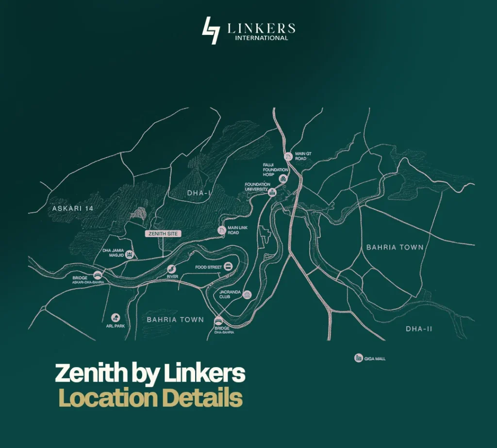 DHA Islamabad's Tallest Residential Tower Zenith by Linkers International